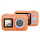 Kamera sportowa SJCAM FunCam+ pomarańczowa